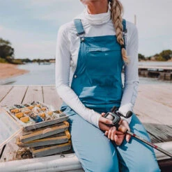 Aftco Womens Field Overalls - Moonlight -Fishing Supplies Store aftco womens field overalls moonlight 37608.1651453244