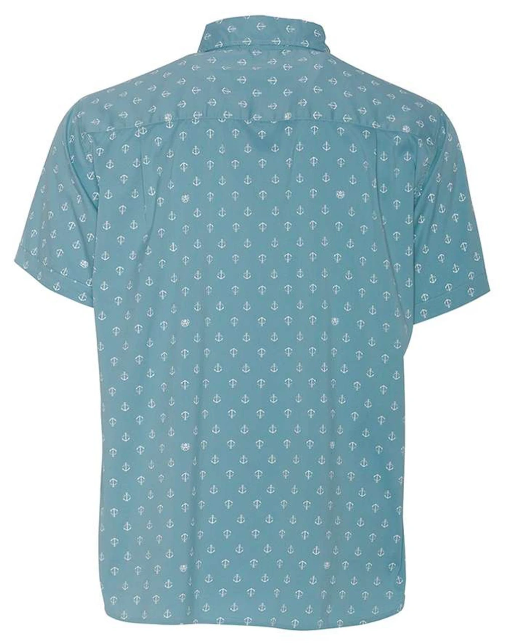 Grundens Platform Short Sleeve Shirt - Surf Anchor Print - 2X-Large Grundens Platform Short Sleeve Shirt - Surf Anchor Print - 2X-Large -Fishing Supplies Store grundens platform short sleeve shirt surf anchor print