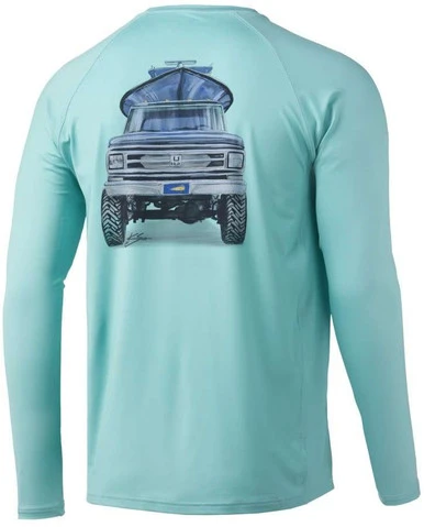 Huk KC Big Truck Pursuit Long Sleeve Shirt - Beach Glass - X-Large Huk KC Big Truck Pursuit Long Sleeve Shirt - Beach Glass - X-Large -Fishing Supplies Store huk h1200418 339 xl kc big truck pursuit long sleeve shirt 63689.1665929608.386.513