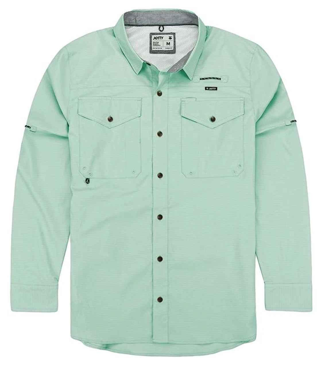 Jetty Bowline Long Sleeve Guide Shirt - Mint - Large Jetty Bowline Long Sleeve Guide Shirt - Mint - Large -Fishing Supplies Store jetty bowline guide shirt mint l 45062.1651415538