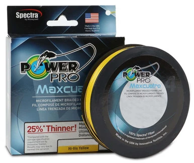 PowerPro Maxcuatro Braided Fishing Line Hi-Vis Yellow 3000yd Spools Power Pro PowerPro Maxcuatro Braided Fishing Line Hi-Vis Yellow 3000yd Spools -Fishing Supplies Store powerpro maxcuatro braided fishing line hi vis yellow 3000yd spools 84754.1651188390.386.513