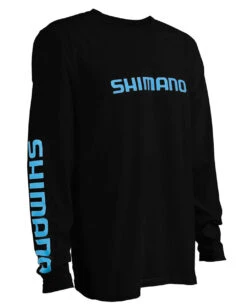 Shimano Logo Cotton Long Sleeve T-Shirts
